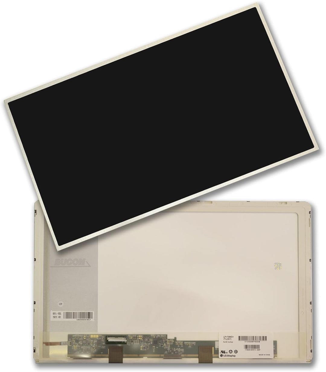 Bucom 17.3" LED Display LP173WD1 LTN173KT01 LTN173KT02 B173RW01 N173FGE 40 PIN Screen Glossy