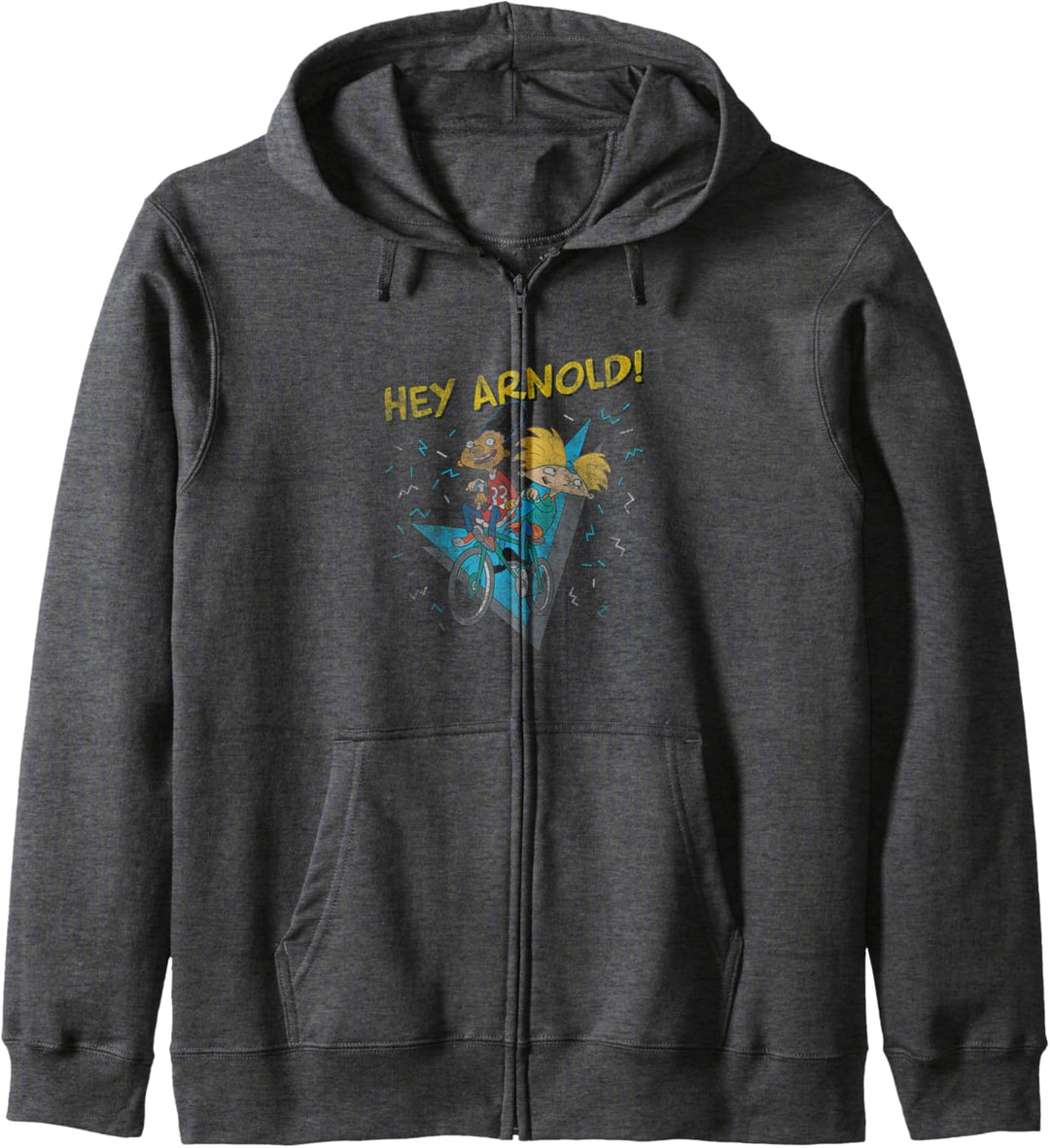 Hey Arnold! Gerald Handlebars Retro Bike Ride Kapuzenjacke