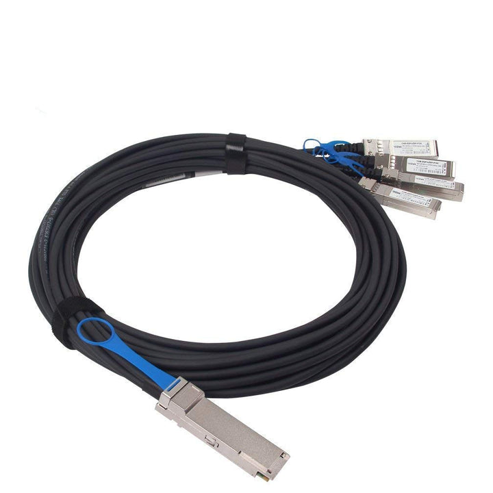10Gtek 100G QSFP28 to 4X 25G SFP28 Breakout DAC Passive Direct Attach Copper Twinax Cable for Arista