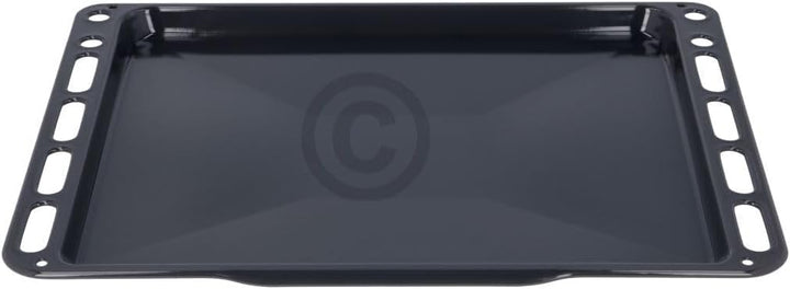 Backblech kompatibel mit smeg 480370571 schwarzes emailliertes Ofenblech Blech für Backofen