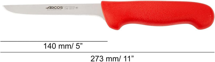 Arcos Ausbeinmesser mit Nitrum Edelstahlklinge 140 mm - Professionelles Messer zum Schneiden von Kno