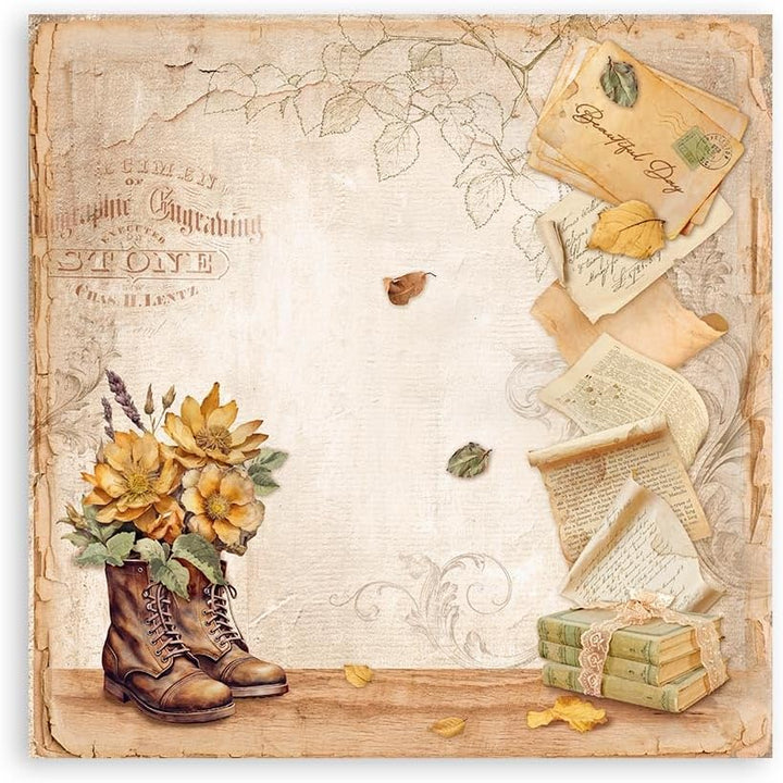 Stamperia - Scrapbook Paper Pad for Scrapbooking, Albums, Card Making, Bullet Journalling and More,