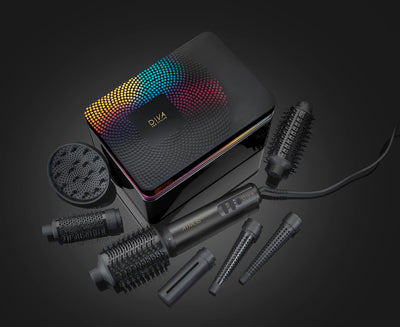 Diva Pro Styling Atmos Dry+Style – 7-in-1-Luftstyler und Haartrockner zum Trocknen, Stylen, Volumen,