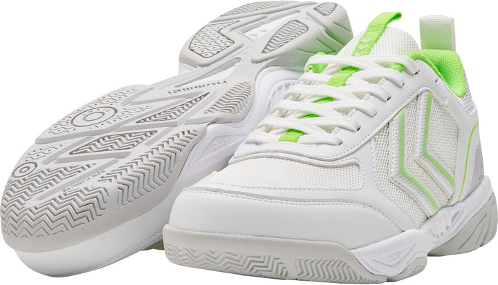 hummel Unisex Aero Team 2.0 Handball Shoe 47 EU Weiss, 47 EU Weiss