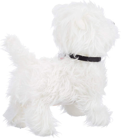 Tobar 17971 Gehender und bellender Welpe-West Highland White Terrier (Hund mit Funktion/Fernbedienun