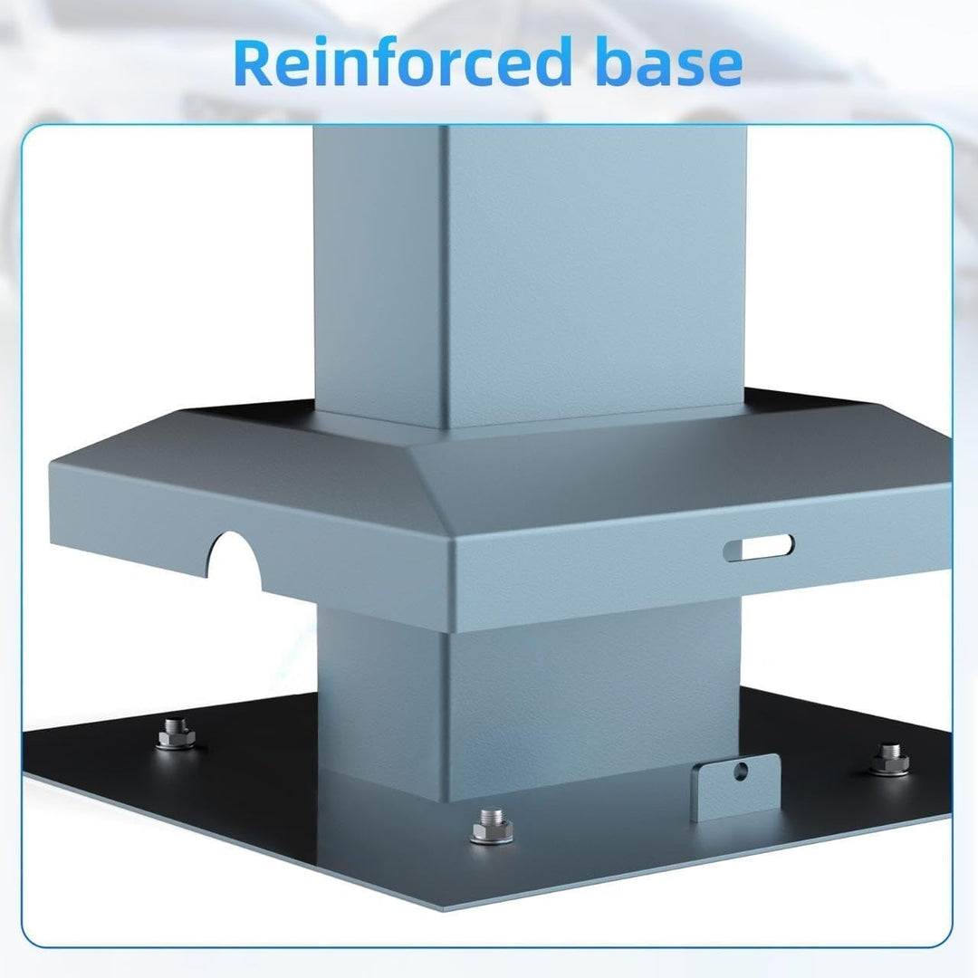 Montagestütze Eiffelturm - Pedestal Single für EV-Ladestation eMobility Wallbox, 140cm