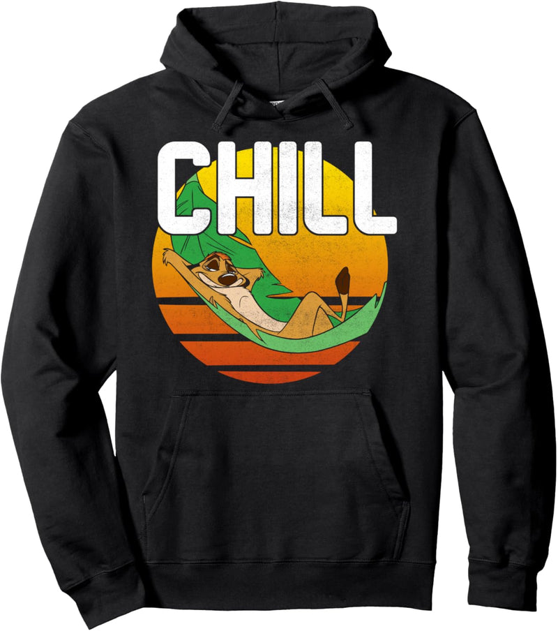 Disney The Lion King Timon Chill Sunset Portrait Pullover Hoodie