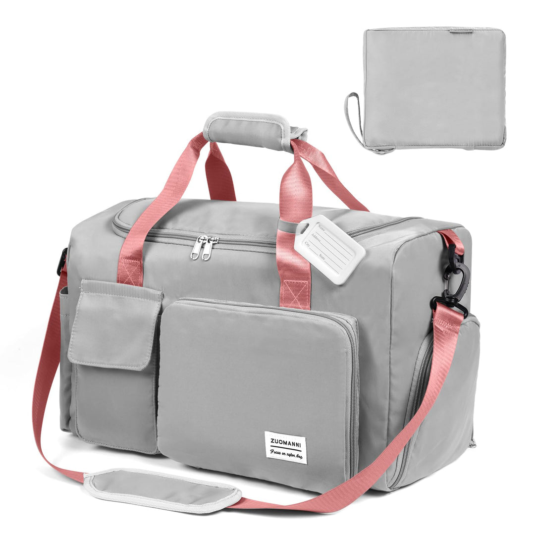 Flintronic 36L Faltbare Reisetasche Gepäcktasche Grosse Weekender Übernachtungstasche Urlaubstasche