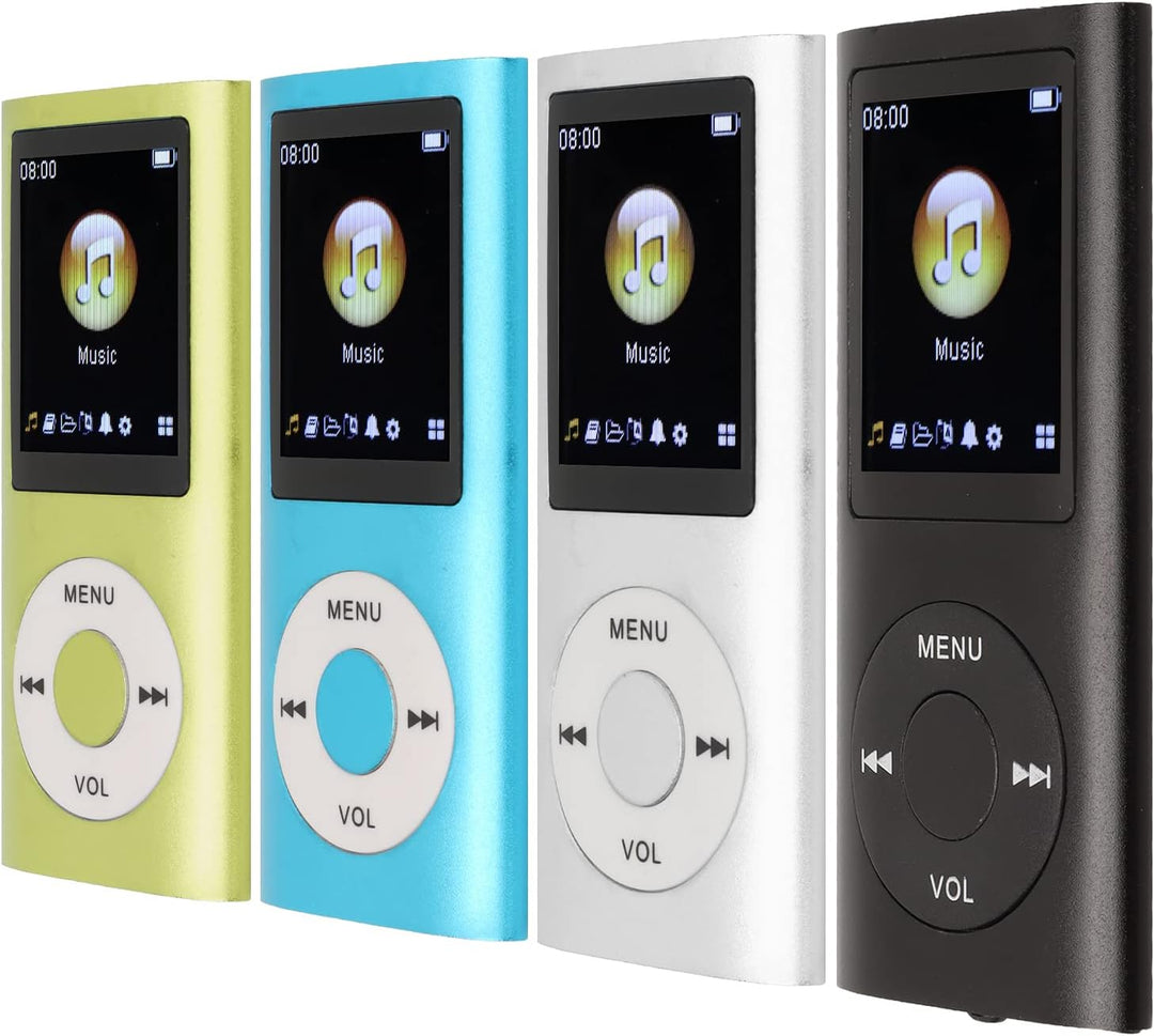 MP4-Player, MP3-Musikplayer mit 1,8-Zoll-LCD-Bildschirm, Tragbarer Digitaler Verlustfreier Musik-MP3