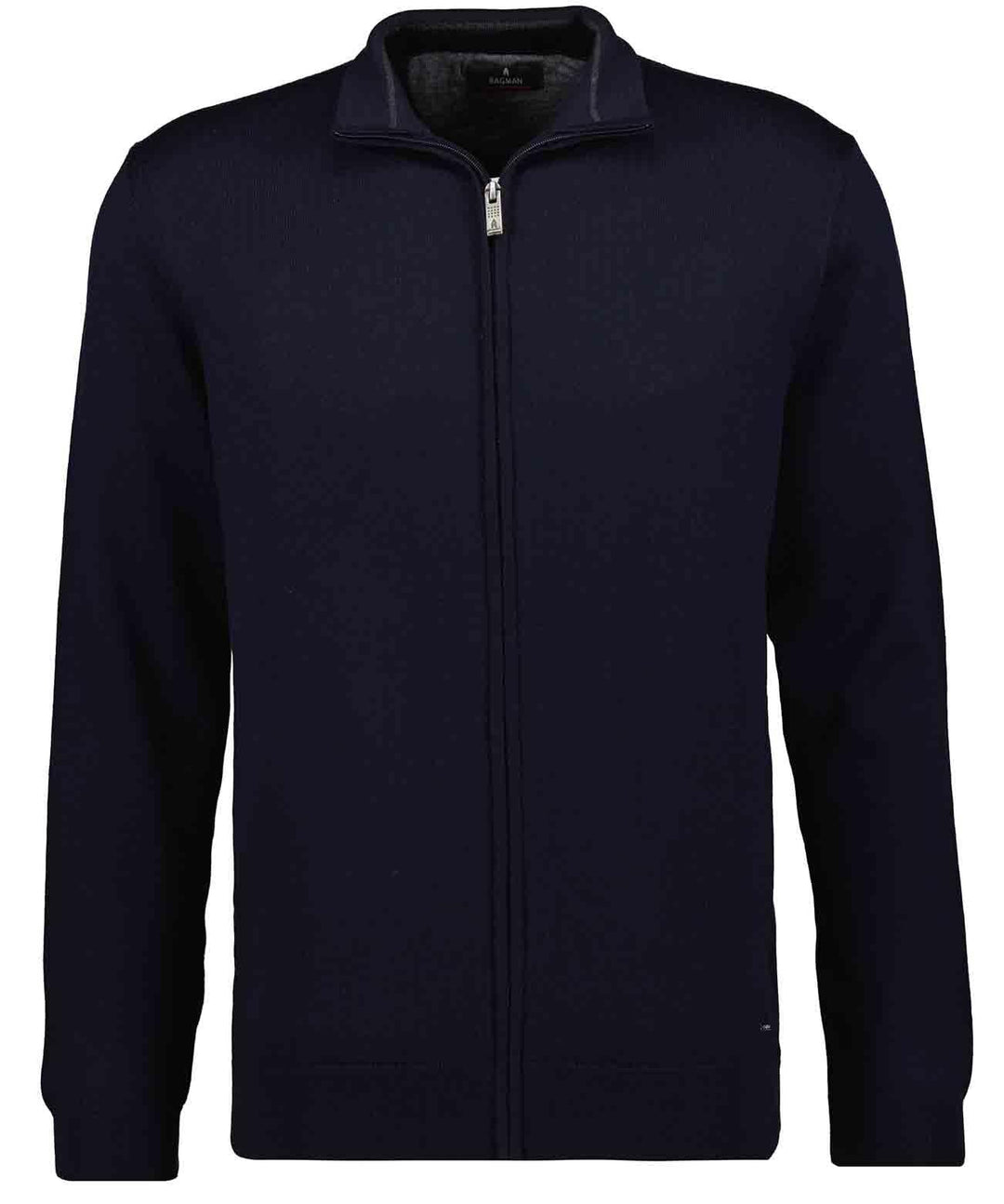 RAGMAN Herren Merino Strickjacke S Dunkelblau-711, S Dunkelblau-711