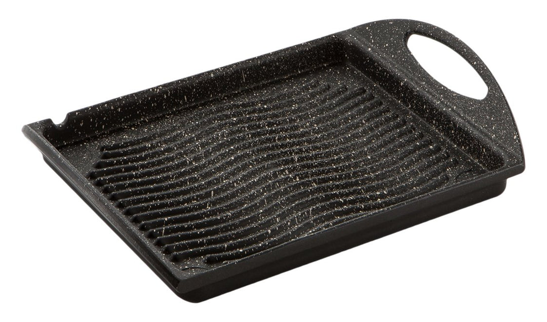 Barazzoni die Kochen besondere Platte cm 25x25 schwarz, cm 25x25