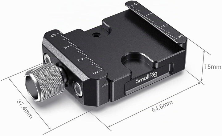 SMALLRIG Schnellspanner Clamp Kompatibel mit Arca Standard für DJI Ronin S/für Ronin SC und für ZHIY