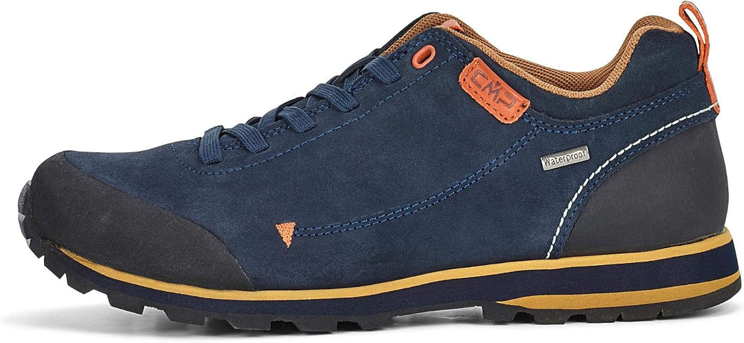 CMP Herren Elettra Low Hiking Shoe Wp Trekking-Schuhe 39 EU Black Blue, 39 EU Black Blue