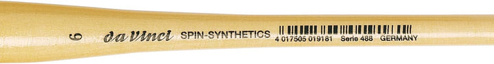 da Vinci Watercolor Series 488 CosmoTop Spin Pinsel, runde Synthetik mit lackiertem Naturgriff, Grös
