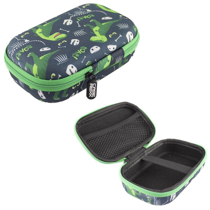 caseroxx Kinderkamera Tasche passend für V-Tech Kidizoom Touch 5.0 in vielen Farben und Designs, Sch