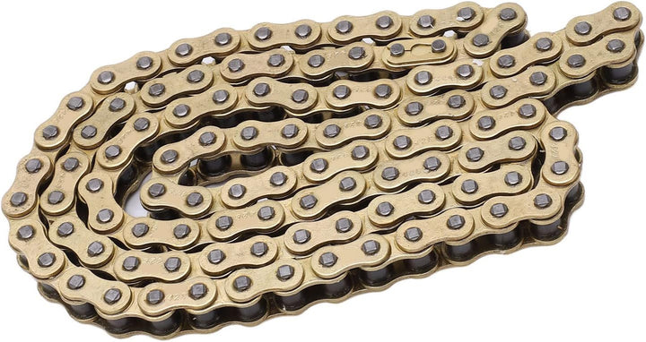 428 Motorrad Antriebskette 104 Glieder Gold Kohlenstoffstahl Motorrad Kette für ATV Motorrad Reparat