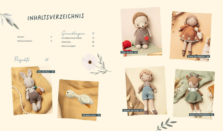 Lulu loves the moon – das Häkelbuch: Löwe, Reh, Igel und noch mehr traumhaft süsse Amigurumis im Vin