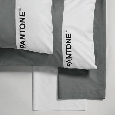 SWEET HOME Pantone™ Bettwäsche-Set für Doppelbett, Baumwolle, 240 x 280 cm, Kissenbezüge 50 x 80 cm,