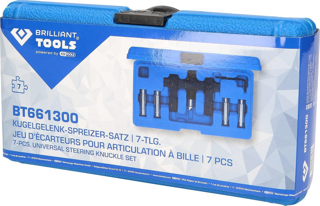 BRILLIANT TOOLS BT661300 Kugelgelenk-Spreizer-Satz | 7-tlg. [Powered by KS TOOLS]