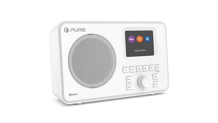 Pure Elan One tragbares DAB+ Radio mit Bluetooth 5.0 (DAB/DAB+ und UKW Radio, 2,4" TFT Display, 20 S
