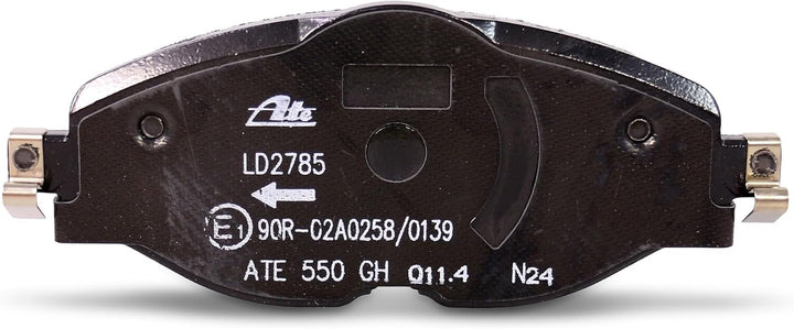 ATE Bremsenset Vorderachse inkl. Bremsscheiben vorne Ø 312 mm belüftet und Ceramic Bremsbeläge vorne