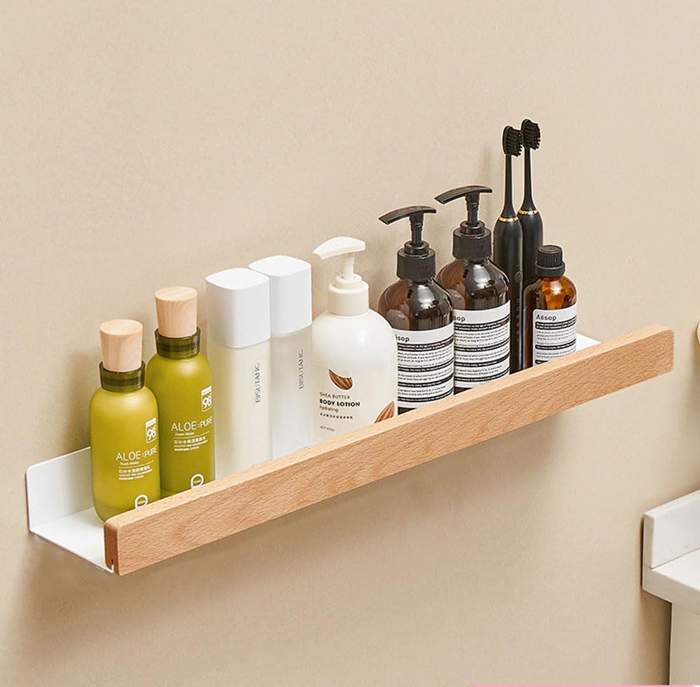 An der Wand montiert Schwimmend Metallregal Ledge,Weiss Badezimmer Regal Wandhalterung Regal dekorie
