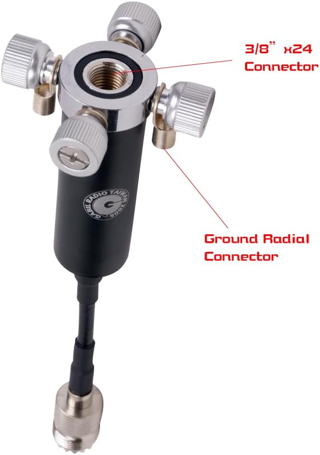 GABiL GRA-ULT01 Leichter tragbarer Antennenmast-Stativ mit Go-Taschen für GRA-7350T Ham-Radio-Amateu