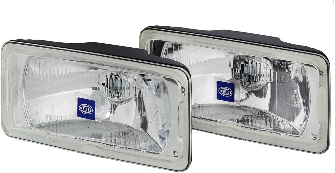 HELLA - Halogen-Fernscheinwerfersatz - Comet 550 - 12V - Referenzzahl: 17.5 - Anbau - Lichtscheibenf