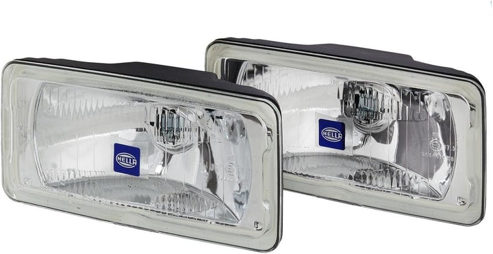 HELLA - Halogen-Fernscheinwerfersatz - Comet 550 - 12V - Referenzzahl: 17.5 - Anbau - Lichtscheibenf