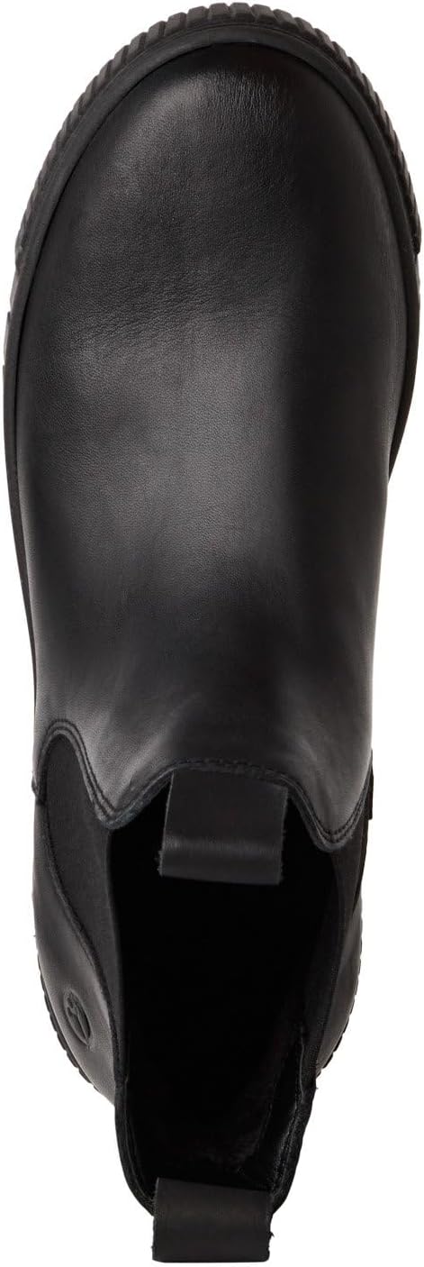 Tamaris Damen Klassische Stiefel, Frauen Stiefel,Wechselfussbett,Comfort Lining 38 EU Schwarz Black