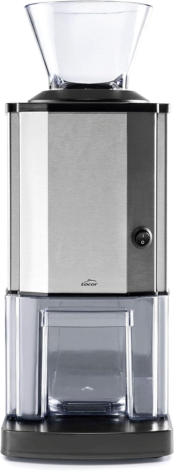 Lacor 69313 69313-Eiszerkleinerer Pro, 12 kg/h, 80 W, 2'80 l, Edelstahl Profesional