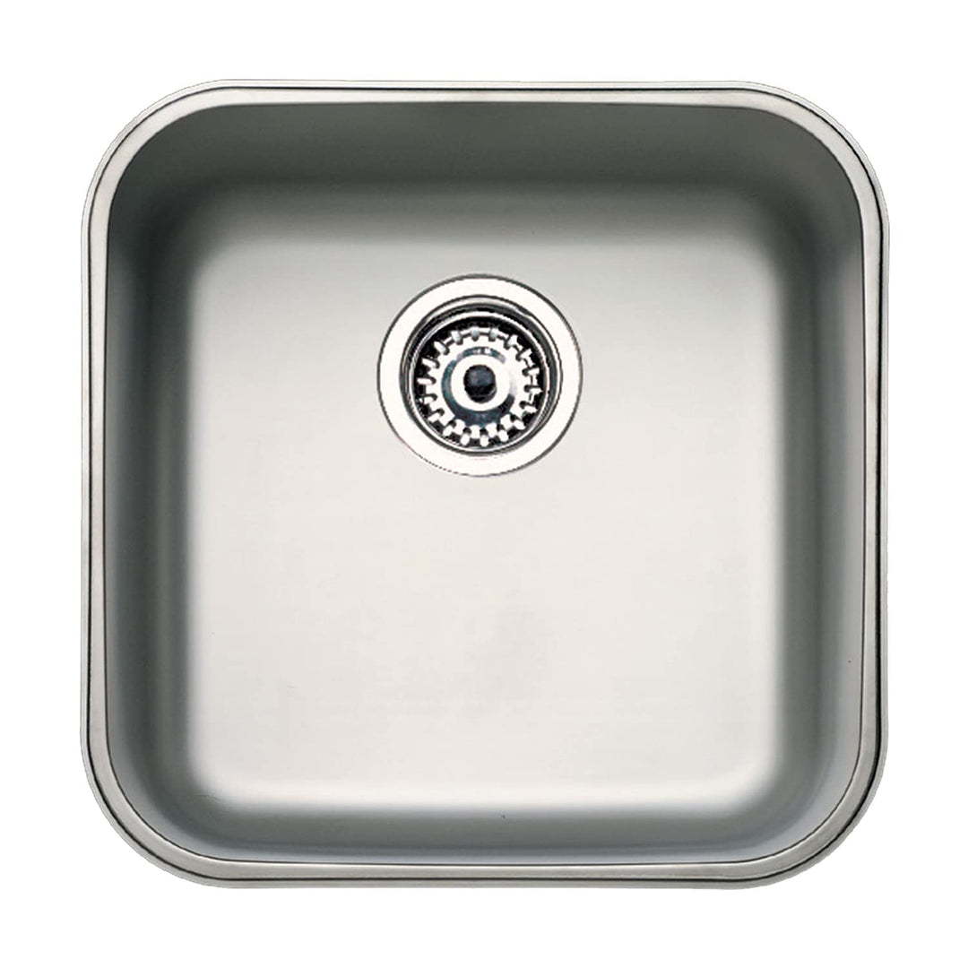 Teka BE 40.40 1C - Unterbauspüle, 1 Spüle unter der Arbeitsplatte, Küchenspüle 50 cm, Edelstahlspüle