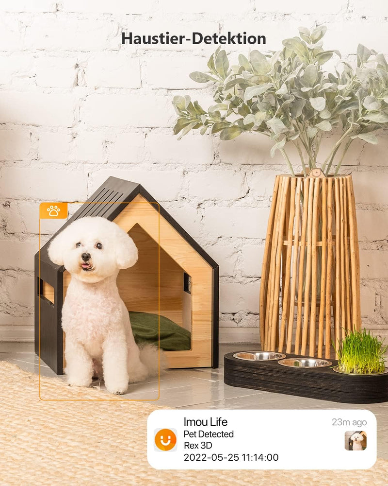 Imou 2K Überwachungskamera Innen 355°/70°, 3MP WLAN Kamera Indoor,Human/Pet Detection,Automatische V