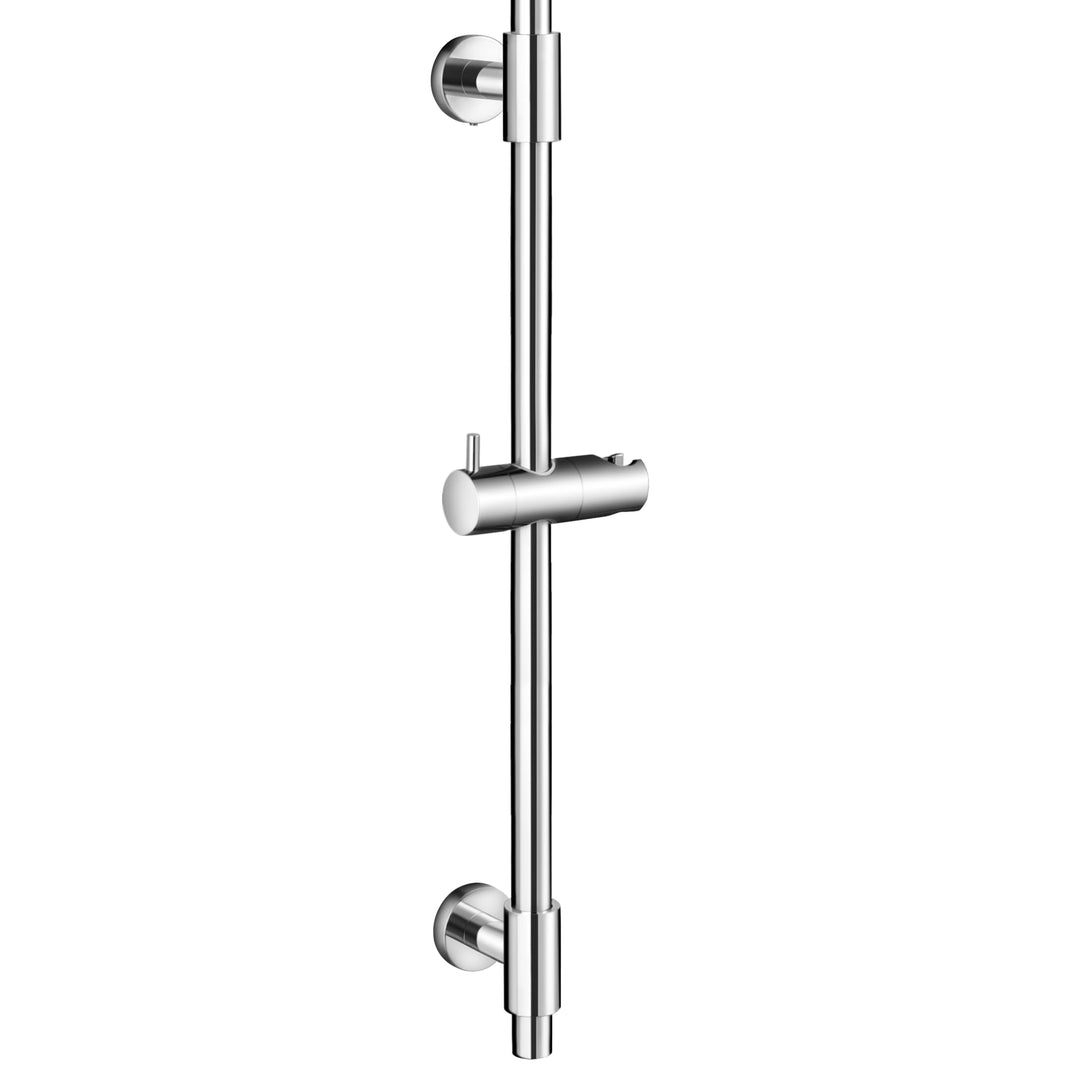 KES Duschstange mit Duschkopfhalterung Brausestange Edelstahl SUS304 Duschstange Variabel Wandstange