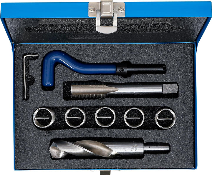 BGS 99434 | Gewinde-Reparatursatz | M20 x 1,5 | 9-tlg. Set | M20 x 1,5, Set | M20 x 1,5