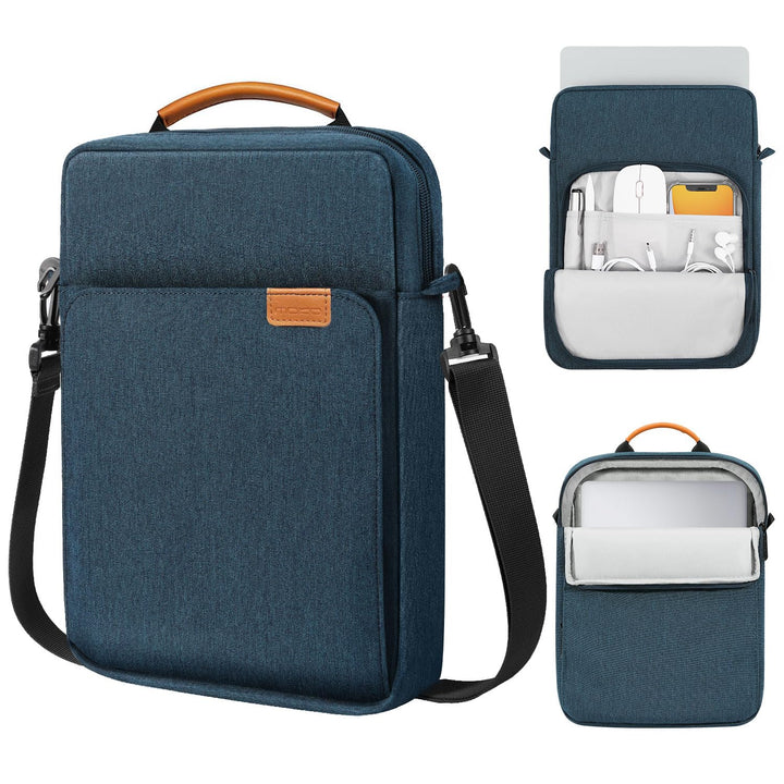 MoKo 13,3-14" Laptop Hülle, Tragetasche Kompatibel mit MacBook Pro 13" M2/M1/14 M2 MAX 2021-2023/Mac