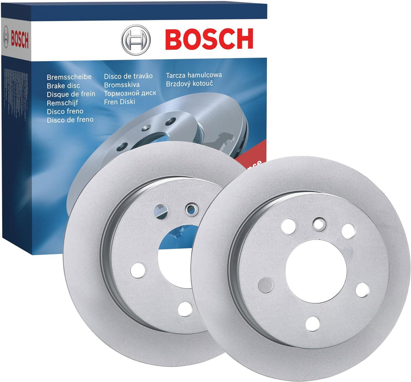 Bosch BD1101 Bremsscheiben - Hinterachse - ECE-R90 Zertifizierung - zwei Bremsscheiben pro Set