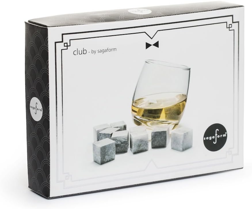 Sagaform 5016350 Bar Whiskey Steine, 9-er Set