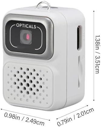 VBESTLIFE Tiny Keychain -Kamera, 1080p HD -Video 2MP Foto Tragbare Digitalkamera mit 0,96 Zoll Farbb