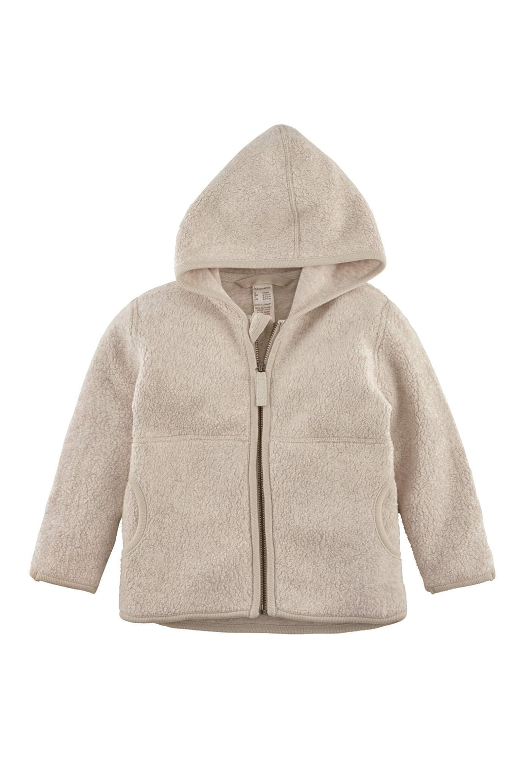 hessnatur Fleece-Jacke Mädchen und Jungen unisex aus reiner Bio-Baumwolle | nachhaltig und fair herg