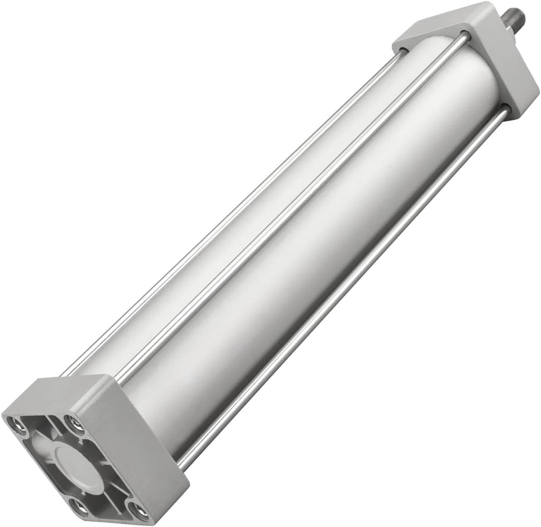 Heschen Pneumatischer Standard-Luftdruckzylinder, SC 63-350, PT3/8 Anschluss, 63mm Bohrung, 350mm Hu