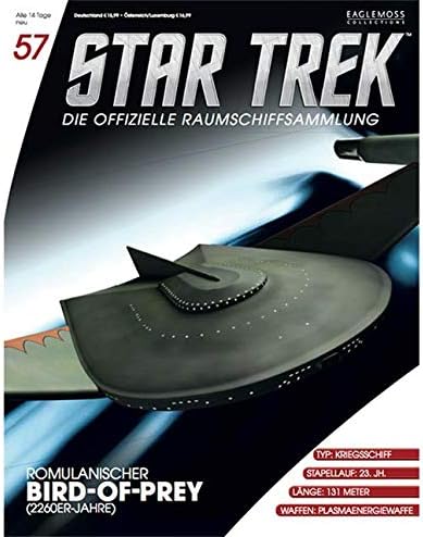 Eaglemoss Romulan Bird-of-Prey Collection Modell - Star Trek die Offizielle Sammlung: Ausgabe 