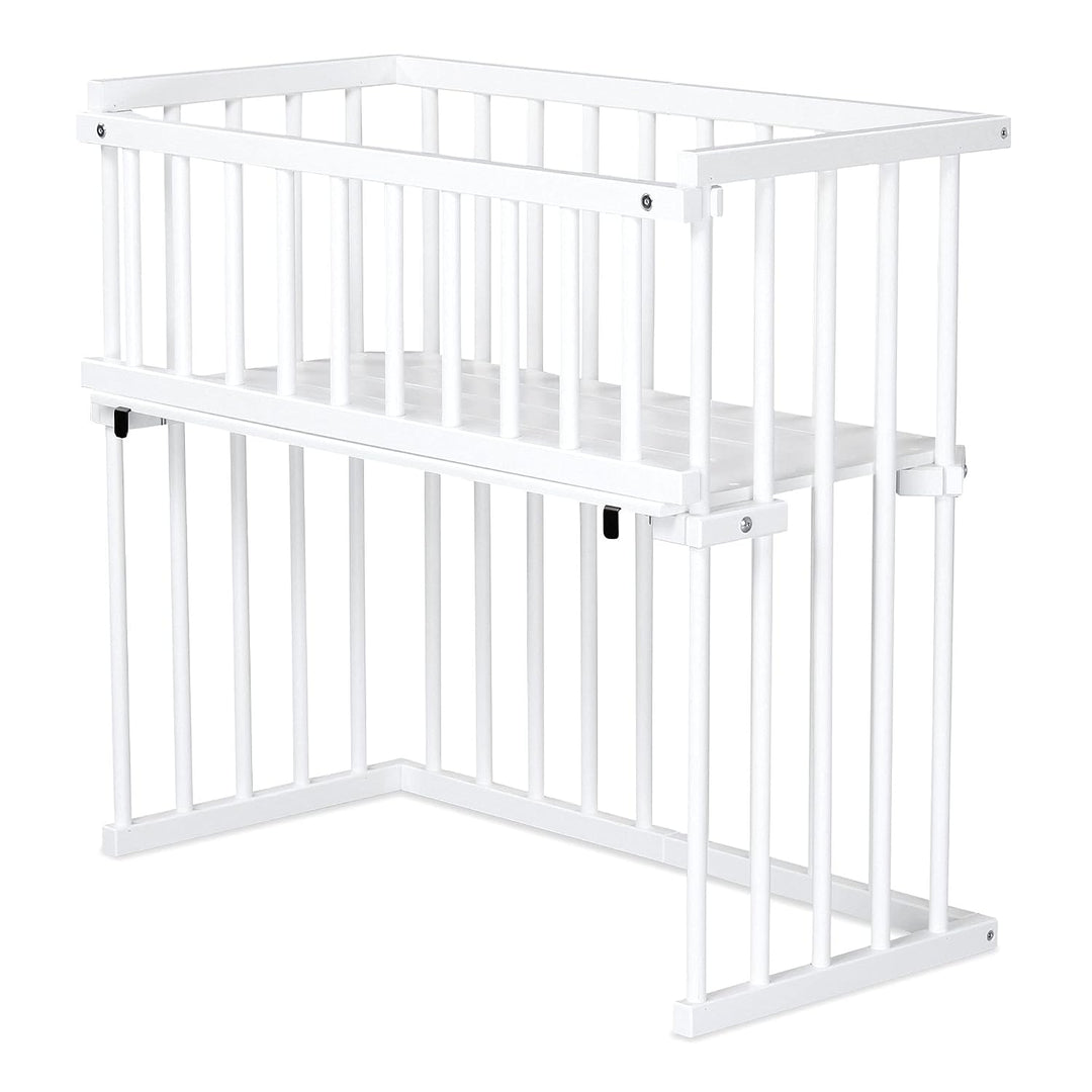 Dreamgood Beistellbett Stubenwagenverschluss weiss