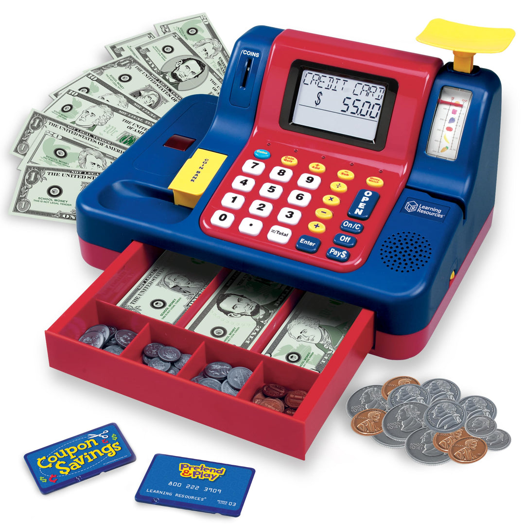 Learning Resources Teaching Cash Register