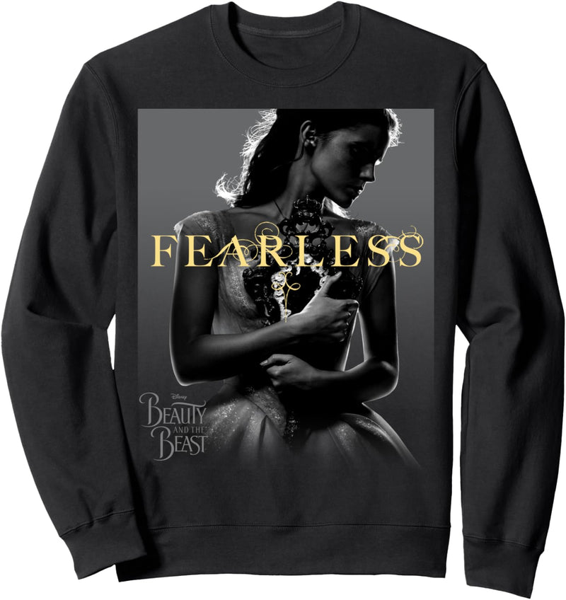 Disney Beauty And The Beast Belle Fearless Poster Sweatshirt