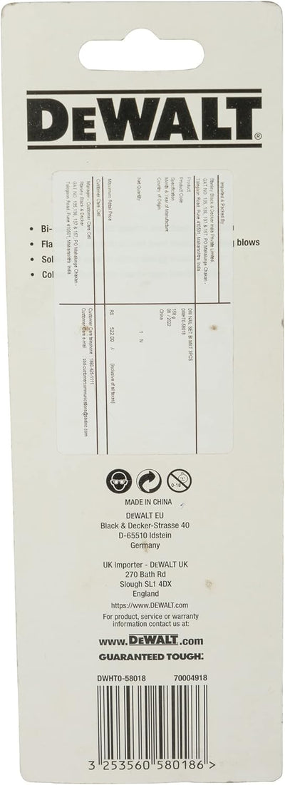 DEWALT DWHT0-58018 Bi-Material Nagelset, 3-teilig (1/32 Zoll, 2/32 Zoll, 3/32 Zoll)