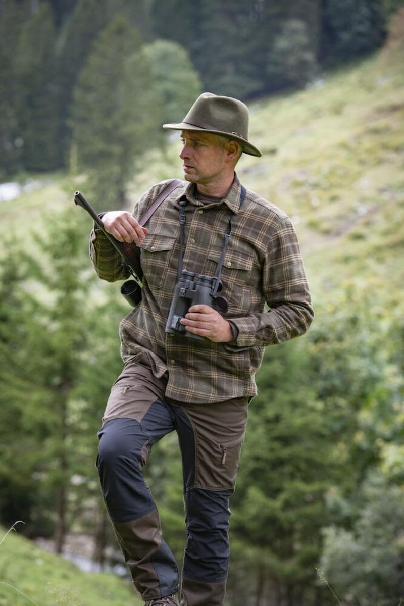 Deerhunter Rogaland Stretchhose mit Kontrast Schwemmholz Braun C48, Braun C48