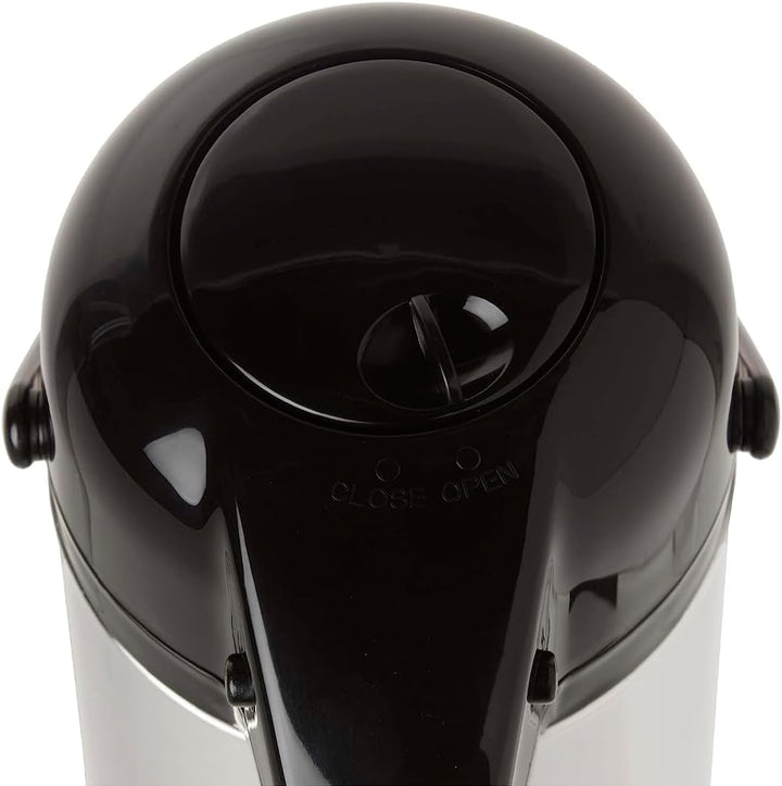 Zojirushi Airpot Isolierkanne aus Edelstahl mit Innenflasche aus Glas, 1,9 l