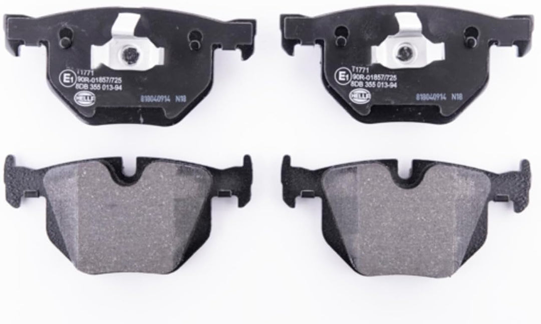 HELLA PAGID 8DB 355 013-941 Bremsbelagsatz - T1771 - Dicke/Stärke: 17.3mm - Bremssystem: Teves - für