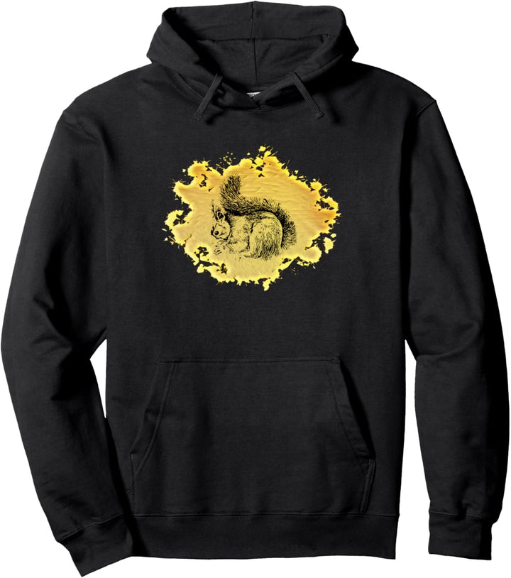 Eichhörnchen Motiv Streifenhörnchen Pullover Hoodie